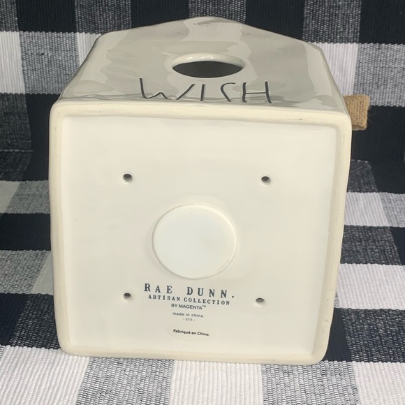 Rae Dunn “WISH” Birdhouse🕊🏠 - Picture 4 of 6